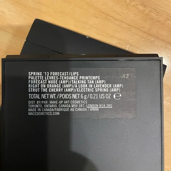 MAC Cosmetics Spring 13 Forecast Lip Palette - Picture 5 of 5